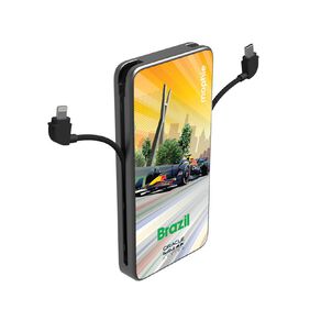 Mophie Powerstation Plus Limited Edition Oracle Red Bull Racing 10K Power Bank - S&atilde;o Paulo Brazil Edition