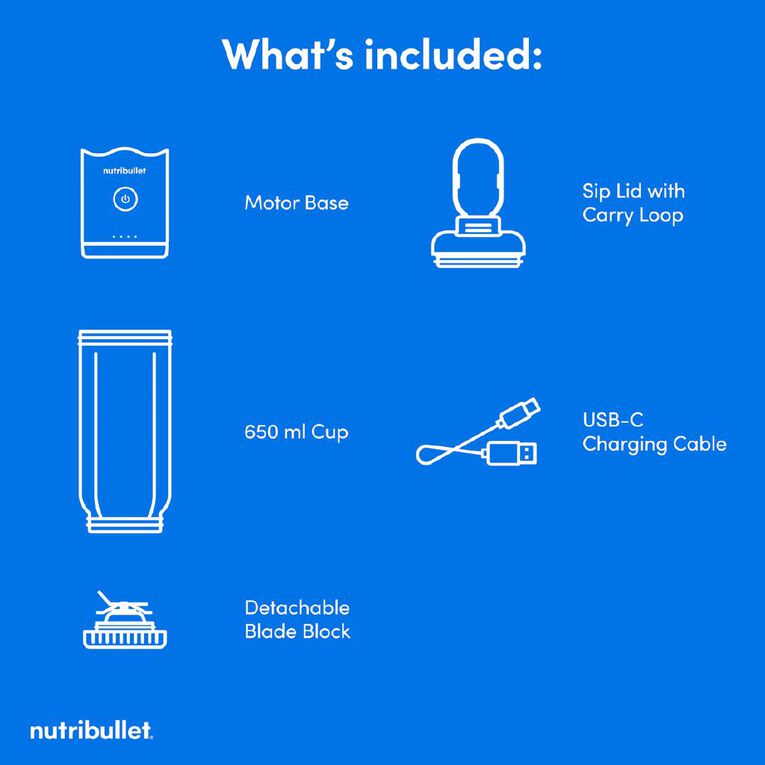 Nutribullet Flex Portable - Lilac Purple, , hi-res