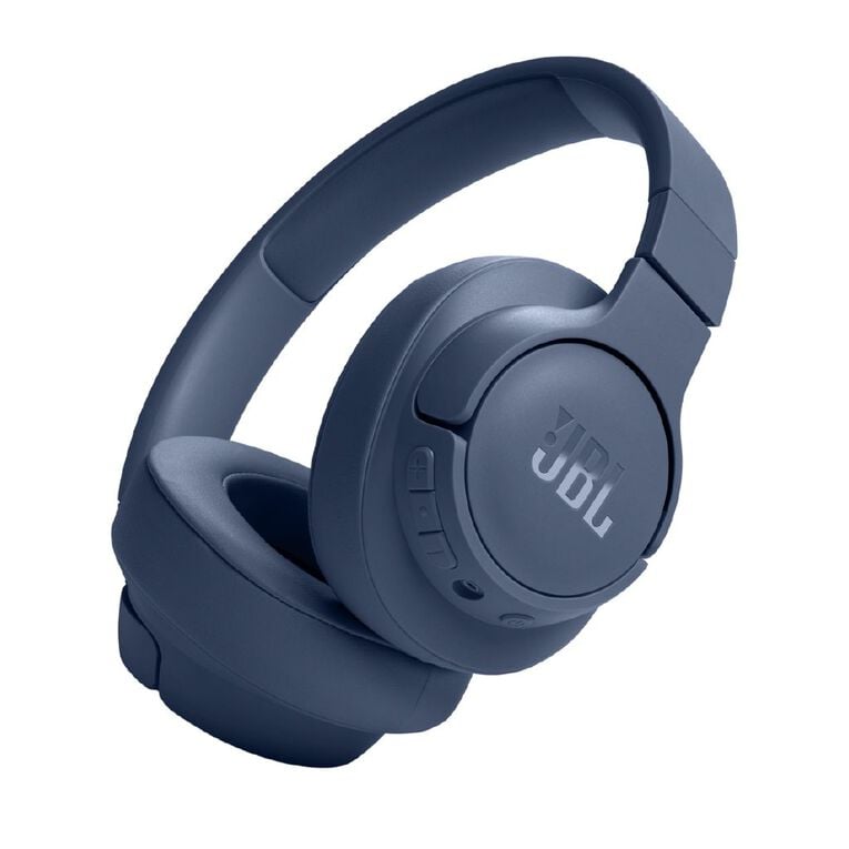 JBL Tune 720BT Wireless Over-Ear Headphones - Blue, , hi-res