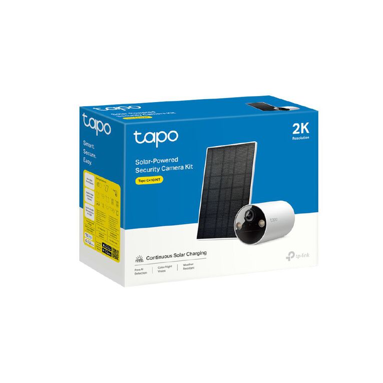 TP-Link Tapo C410KIT Solar Powered Security Camera Kit - 1 Pack, , hi-res