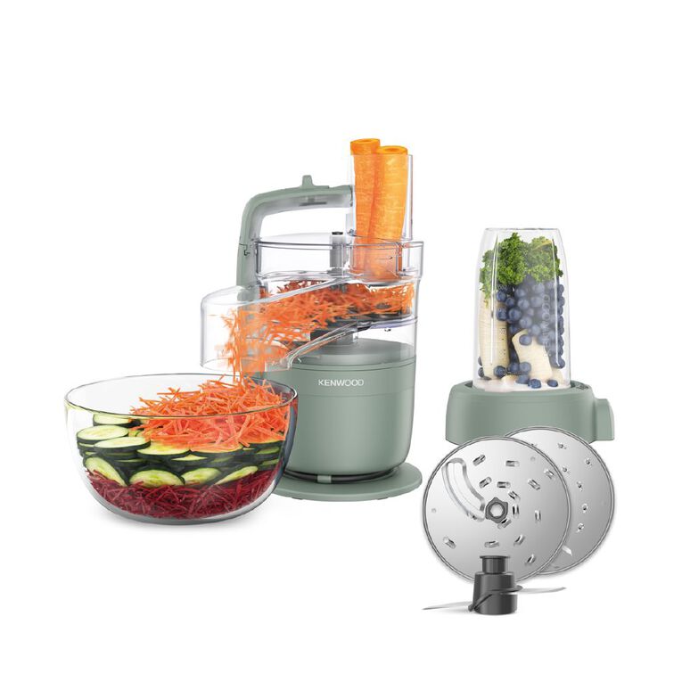 Kenwood MultiPro Go Blend Food Processor & Blender Eucalyptus Green, , hi-res