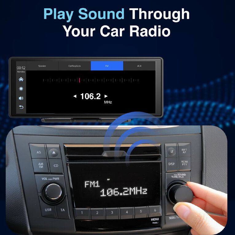 Laser Wireless CarPlay & Android Auto 10in Screen, , hi-res