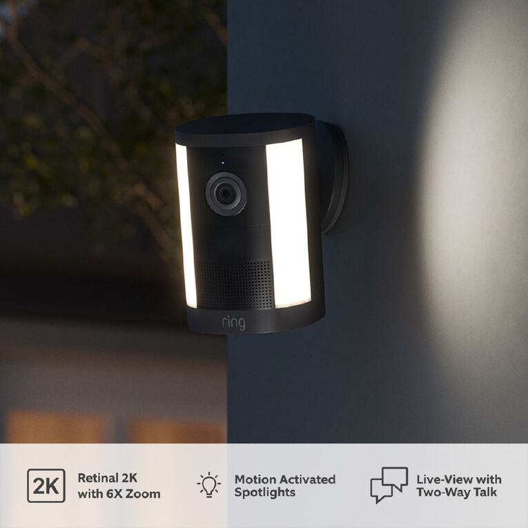 Ring Spotlight Camera 2K (2nd Gen) Battery - Black, , hi-res