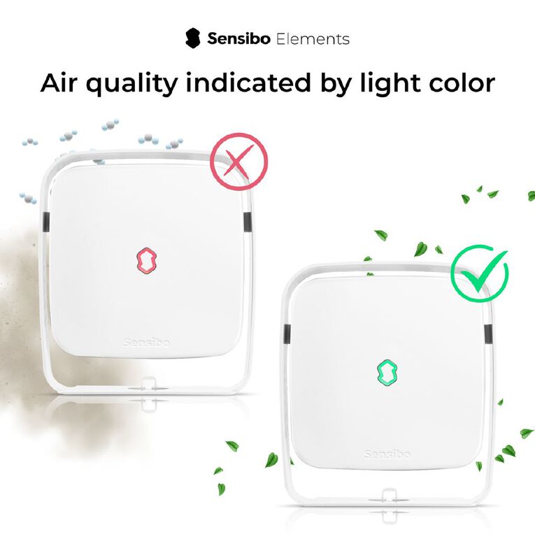 SENSIBO Elements Wifi Indoor Air Quality Monitor Noel Leeming