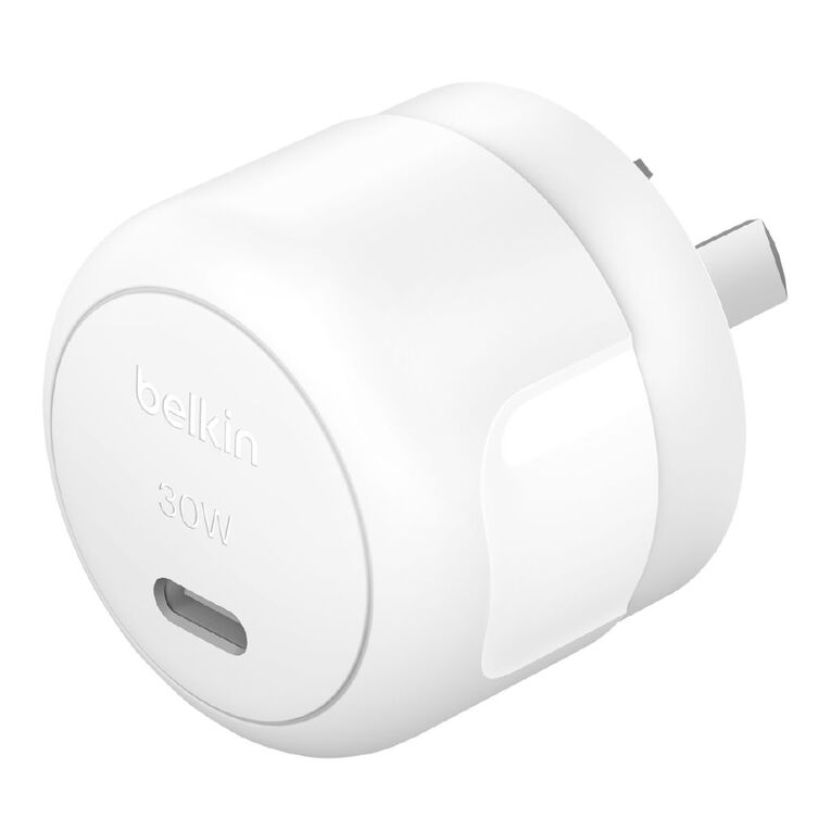 Belkin 30W USB-C BoostCharge Compact Wall Charger, , hi-res