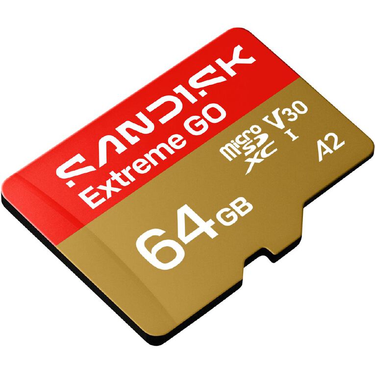 Sandisk Extreme Go UHS-I 64GB MicroSD 170MB/s(R) / 80MB/s(W), , hi-res