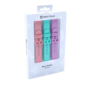 Spacetalk Triple Band Strap Pack Artic Lilac Candy