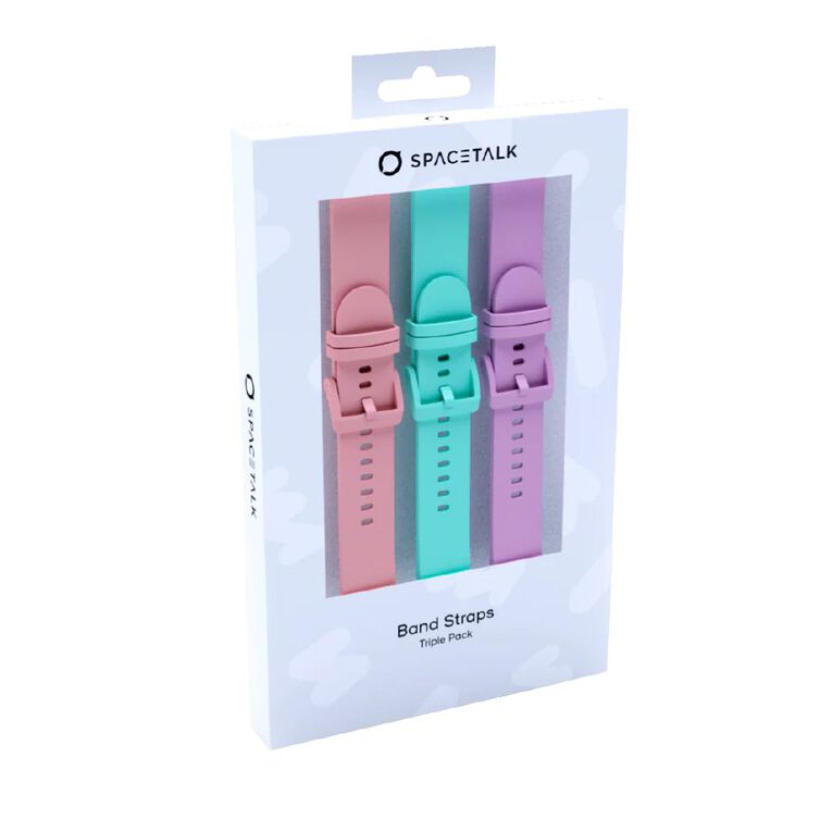Spacetalk Triple Band Strap Pack Artic Lilac Candy, , hi-res