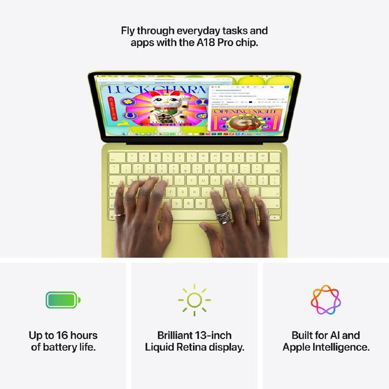 Apple MacBook Neo 13-inch with A18 Pro Chip 8GB/512GB 6 Core CPU 5 Core GPU - Touch ID - Indigo, , hi-res