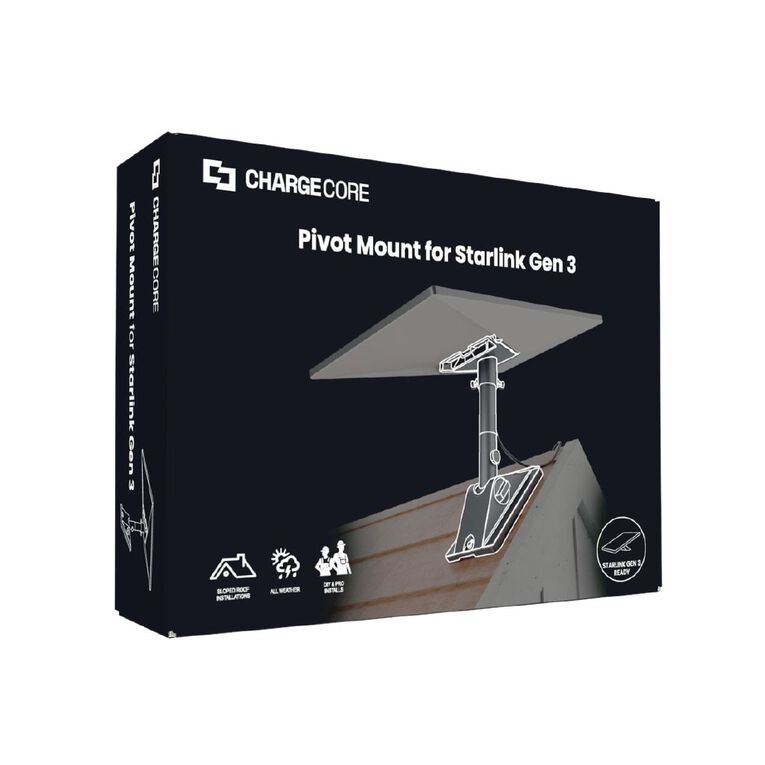 Laser ChargeCore Pivot Roof Mount for Starlink Gen 3 (v4), , hi-res