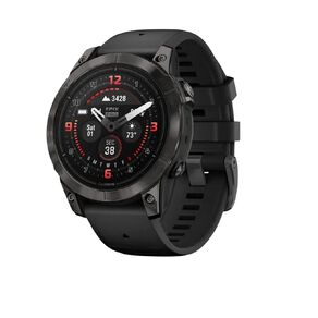 Garmin epix Pro (Gen 2) - Sapphire Edition, 47 mm, Carbon Gray DLC Titanium with Black Band