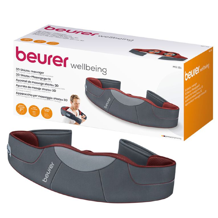 Beurer Deluxe 3D Shiatsu Back & Neck Massager, , hi-res