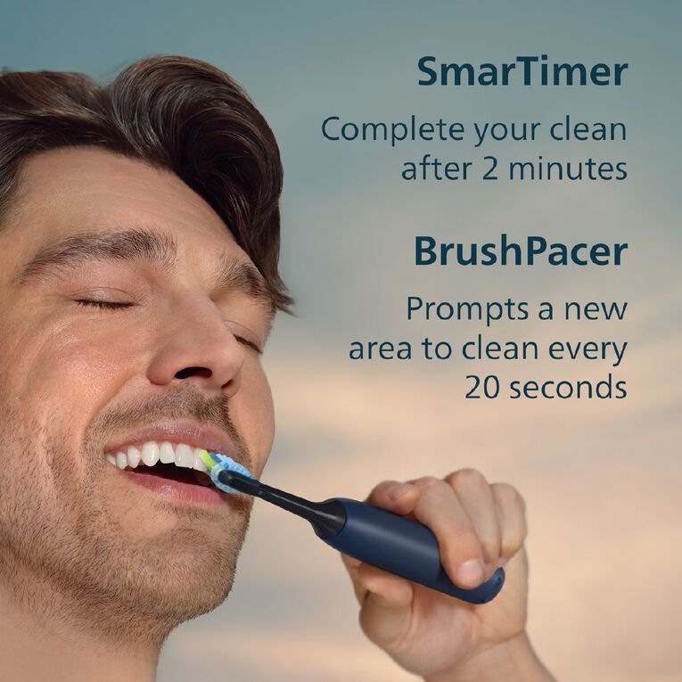 Philips Sonicare 5500 Electric Toothbrush HX7113/04 - Navy, , hi-res