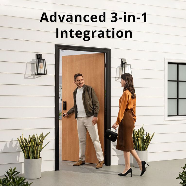 Eufy Security Video Smart Lock, , hi-res