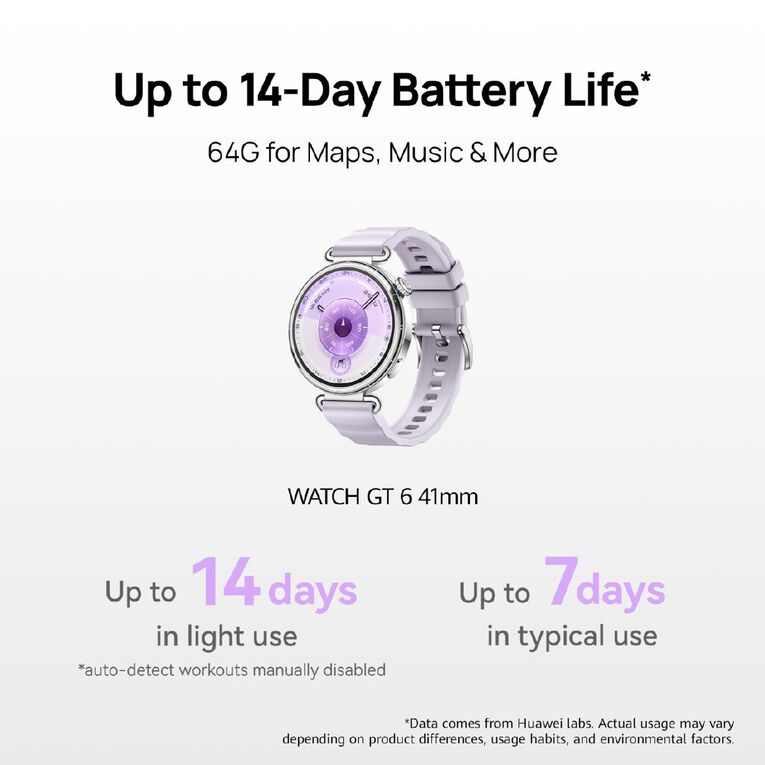 Huawei Watch GT 6 41mm - Purple, , hi-res
