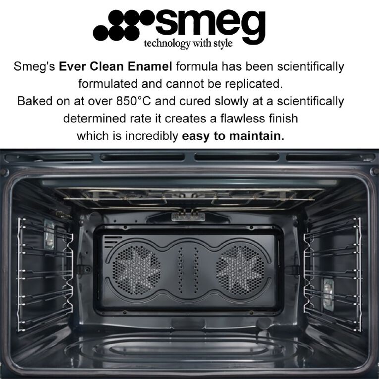 SMEG Freestanding 60cm Stainless Steel Pyrolytic Cooker with MultiZone Induction Cooktop Noel