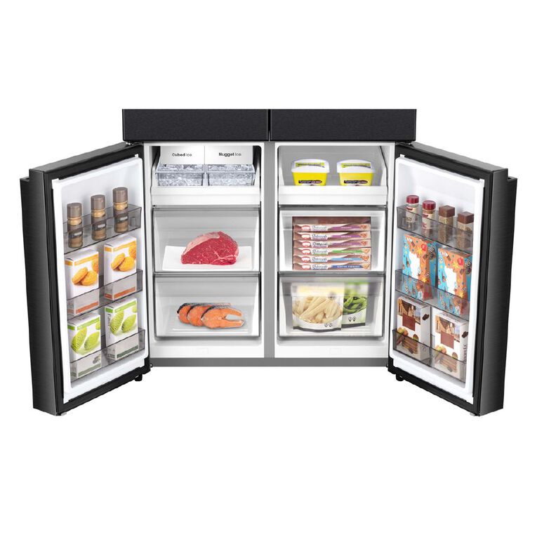 Hisense PureFlex Quad Door Dark Stainless Steel 640L, , hi-res