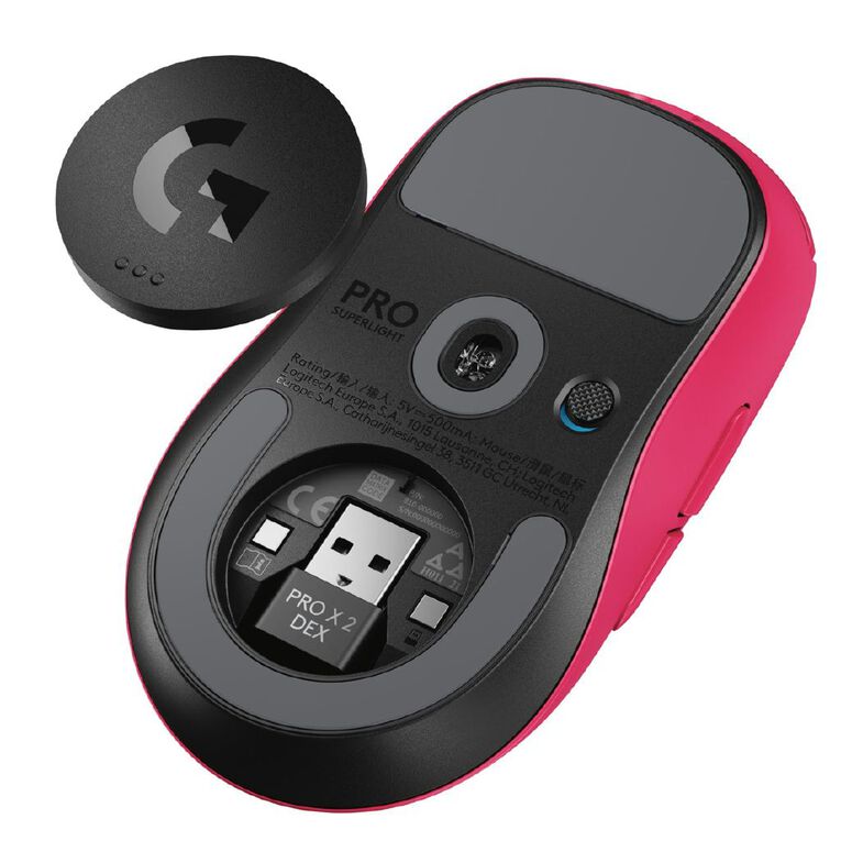 Logitech G PRO X  Superlight 2 Dex Wireless Gaming Mouse - Magenta, , hi-res