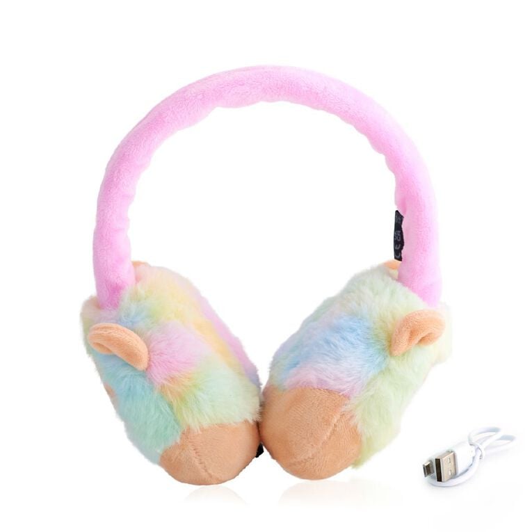 Squishmallows Plush Bluetooth Headphones - Leonard The Lion, , hi-res