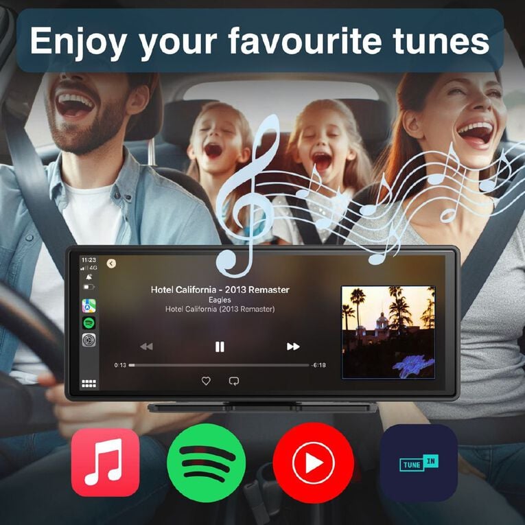 Laser Wireless CarPlay & Android Auto 10in Screen, , hi-res