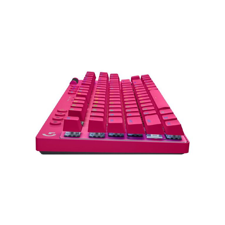 Logitech G PRO X TKL LIGHTSPEED Wireless Gaming Keyboard - Magenta, , hi-res