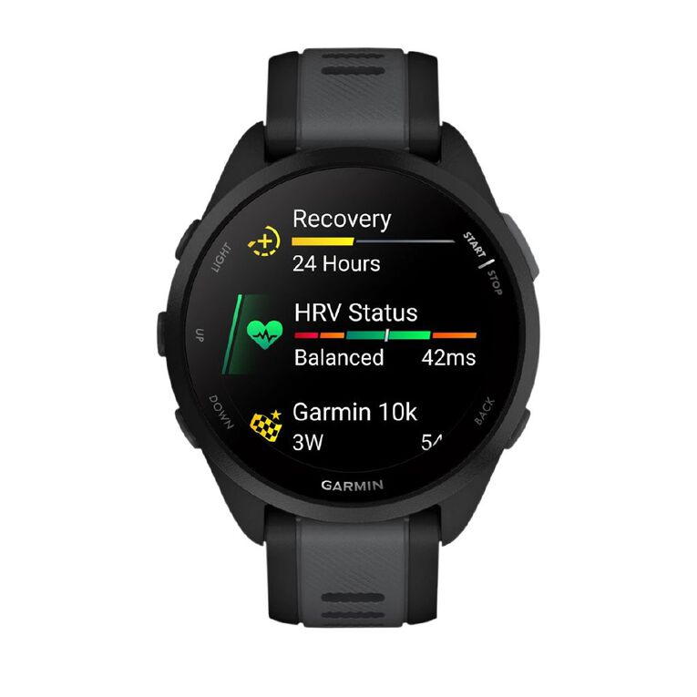 Garmin Forerunner 165 - Black/Slate Grey, , hi-res