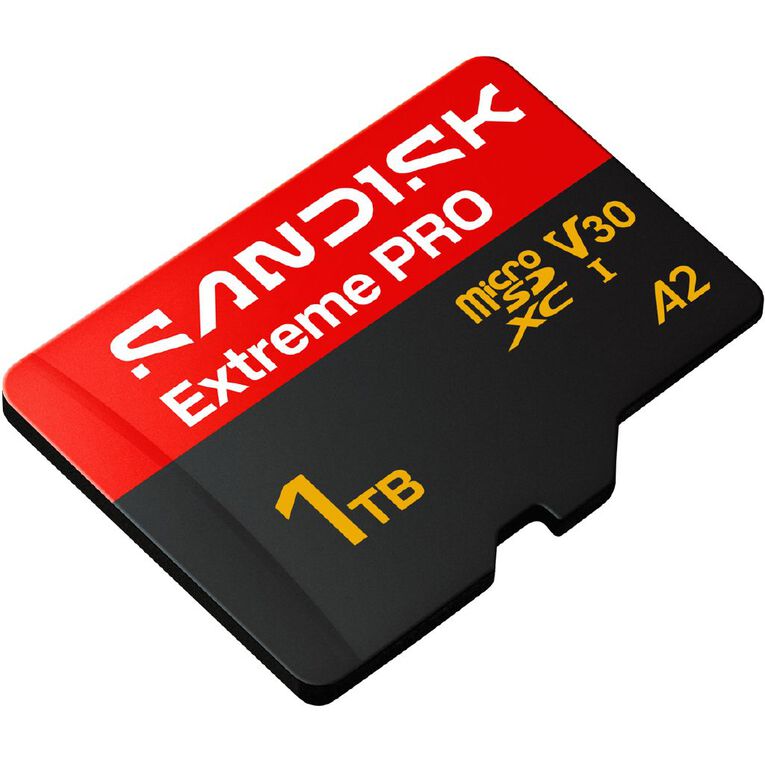 Sandisk Extreme Pro microSD UHS-I 1TB MicroSD 250MB/s(R) / 170MB/s(W), , hi-res