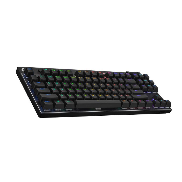 Logitech G PRO X TKL LIGHTSPEED Wireless Gaming Keyboard Black Noel