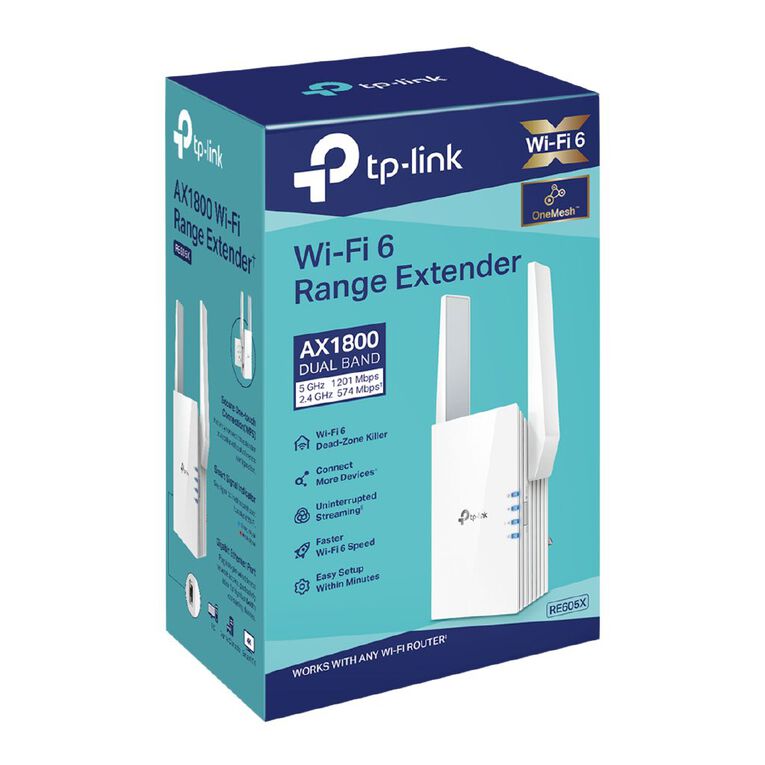 TP-Link RE605X | AX1800 Wi-Fi Range Extender, , hi-res