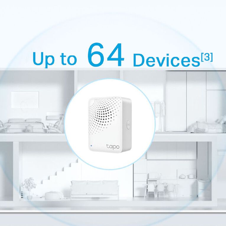 TP-Link Tapo H100 Smart Hub with Chime, , hi-res