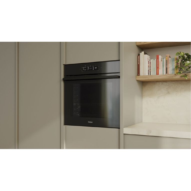 Haier 60cm 600 Series 14 Function Wall Oven - Black, , hi-res