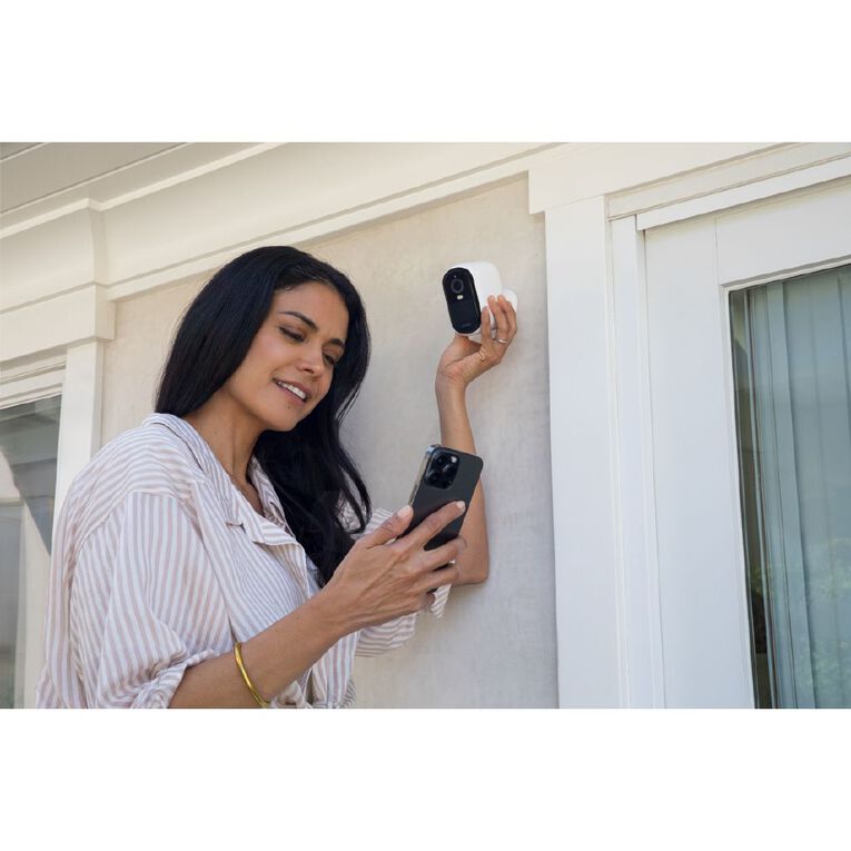 Arlo Essential XL Outdoor Camera 2K 2nd Generation - 3 Cam, , hi-res