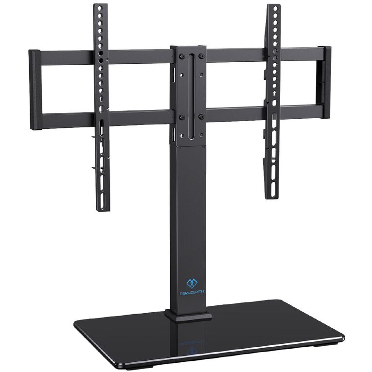 Perlesmith Universal Swivel Tabletop TV Stand for 37"-80" TVs, , hi-res