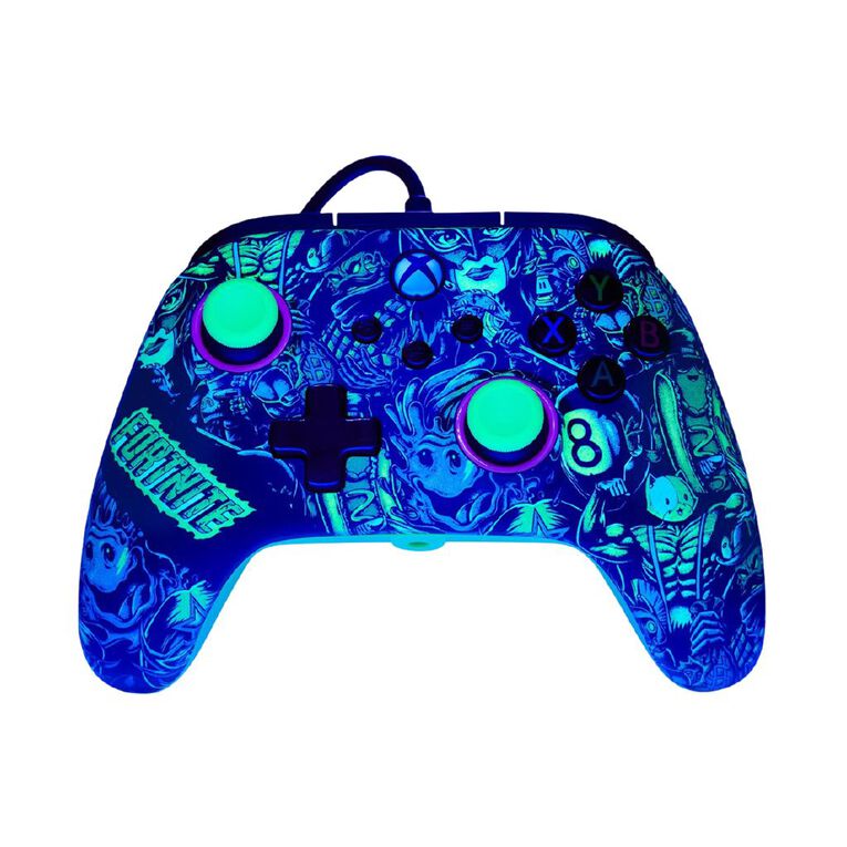 PowerA Advantage Wired Controller for Xbox Series X|S - Fortnite Glow, , hi-res