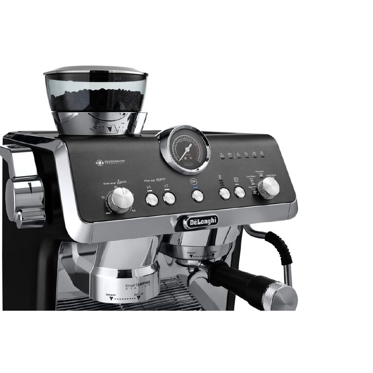 Delonghi La Specialista Opera Manual Coffee Machine Matte Black Noel Leeming