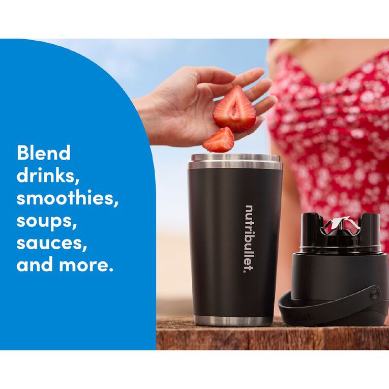 Nutribullet Flip - Stainless Black, , hi-res