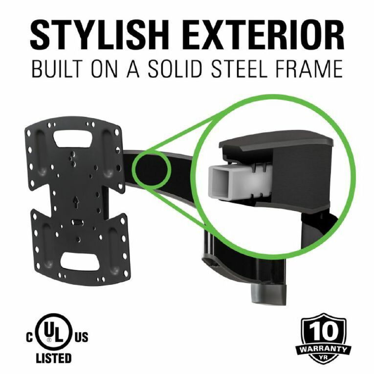 Sanus Full Motion Mount for 19-43" Flat Panel TVs, , hi-res