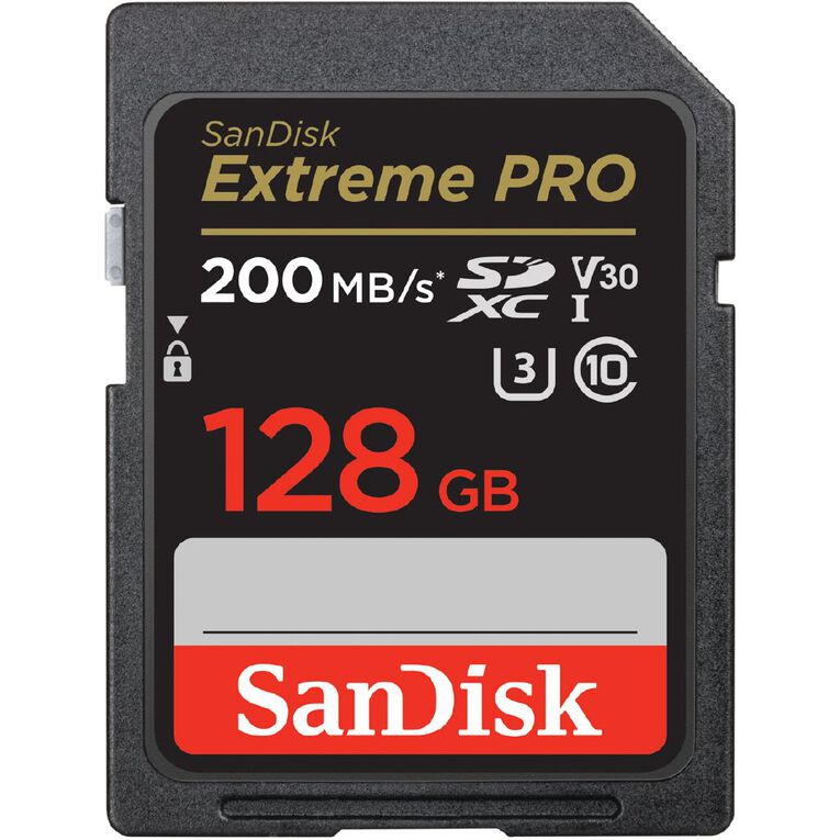 Sandisk Extreme Pro 128GB SD Card, , hi-res