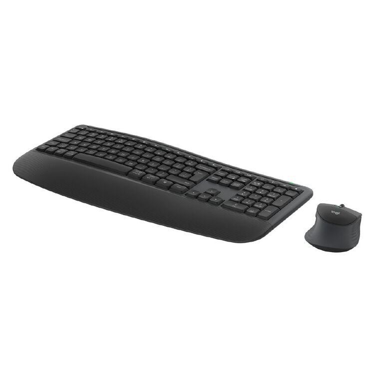 Logitech MK880 Signature Comfort Plus Wireless Keyboard and Mouse Combo - Graphite, , hi-res