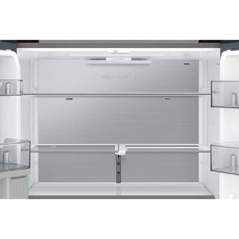 Samsung 646L Bespoke Refrigerator 4-Door FDR Beverage Centre - SRFX9400BG, , hi-res