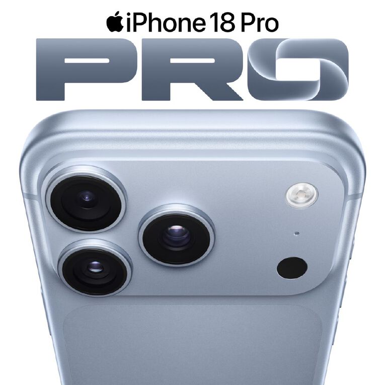 Apple iPhone 18 Pro 256GB Glacier, , hi-res