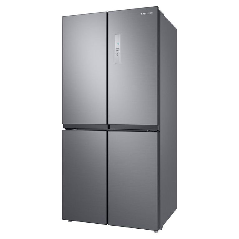 Samsung 488L French Door Fridge Freezer Matte Silver Noel Leeming