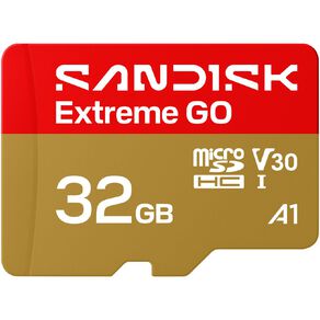 Sandisk Extreme Go UHS-I 32GB MicroSD 100MB/s(R) / 60MB/s(W)