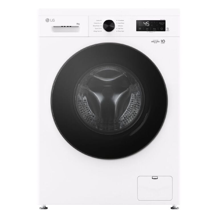 LG 8kg Front Load Washing Machine, , hi-res