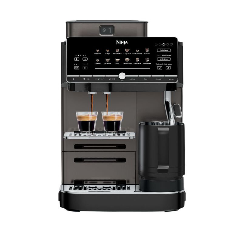 Ninja AutoBarista Pro Automatic Espresso Machine - Black, , hi-res