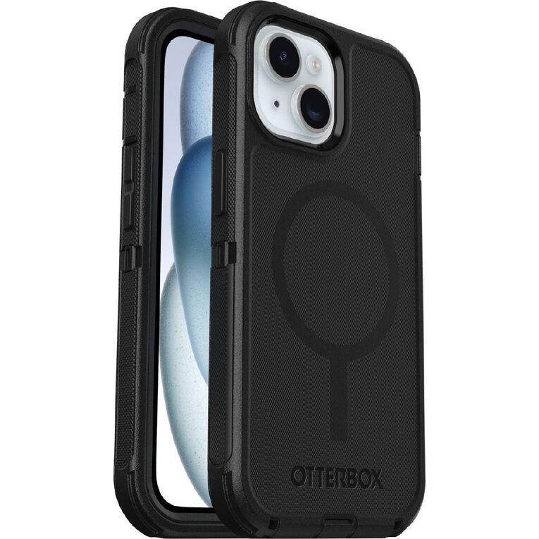 OtterBox Defender MagSafe Case for iPhone 17e/16e/15/14/13 - Black, , hi-res