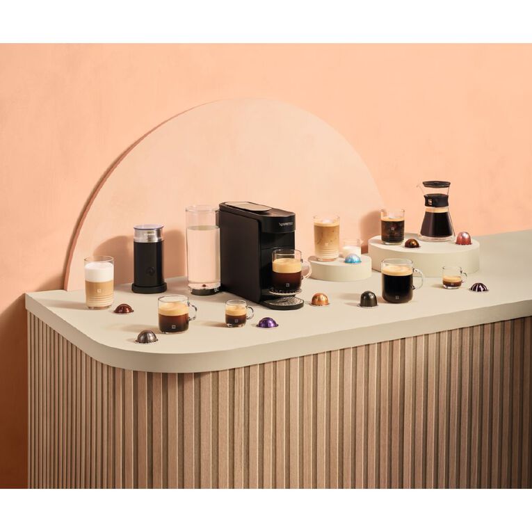 Nespresso Vertuo Up Coffee Machine Bundle by Breville - Ink Black, , hi-res