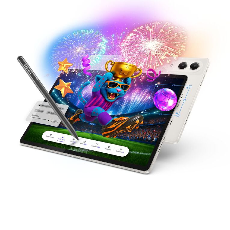 Lenovo Yoga Tab FIFA Edition 11.1 inch 3.2K 144Hz Qualcomm Snapdragon 8 Gen 3 (QCM8650Q) 12GB/256 Wifi Tablet With Folio & Pen, , hi-res