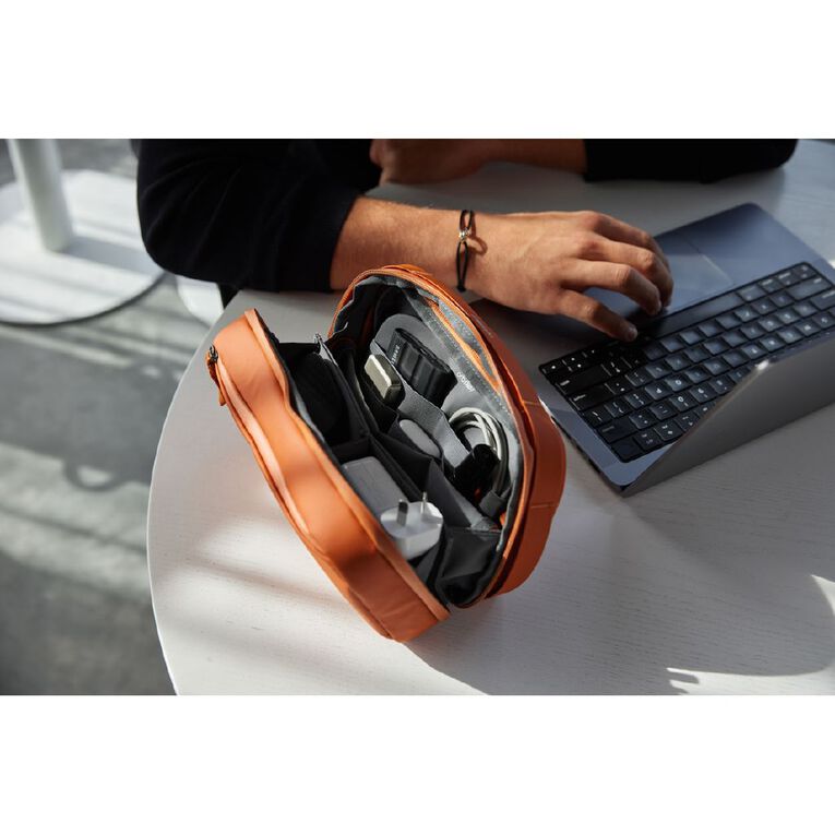 Orbitkey 2-in-1 Tech Pouch - Terracotta, , hi-res
