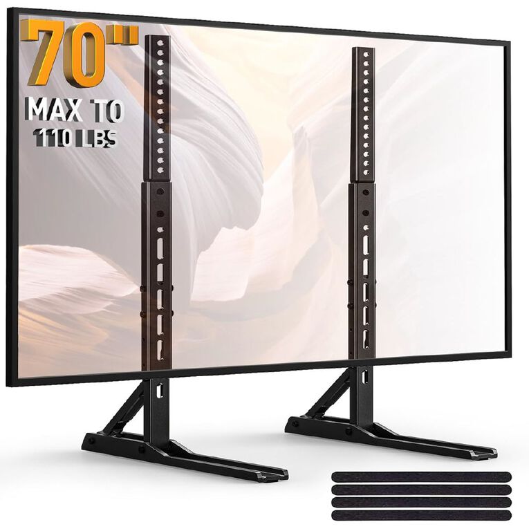 Perlesmith Universal TV Stand Mount for 22-70 Inch TVs, , hi-res